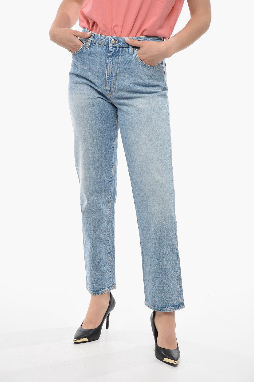 Compagnia del Denim 2405~Jeans Regular Fit ELIS with Exposed Seams 19,5cm
