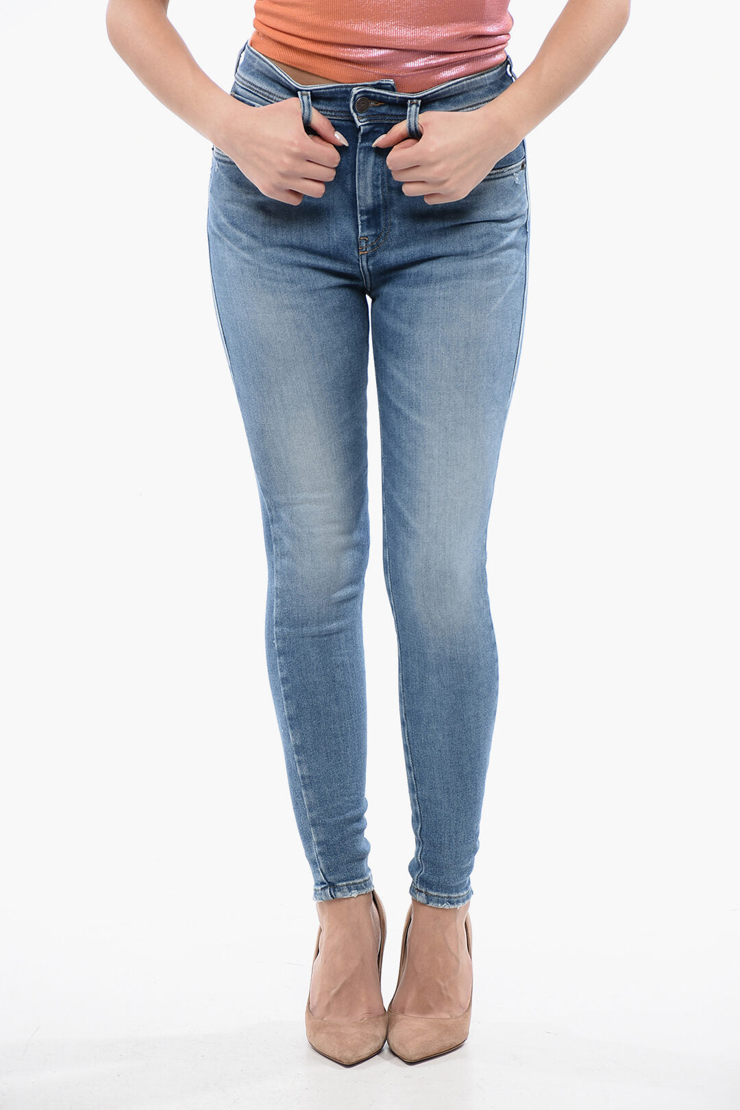 Diesel 2405~Jeans Skinny Fit 1984 SLANDY High Rise 10cm L32