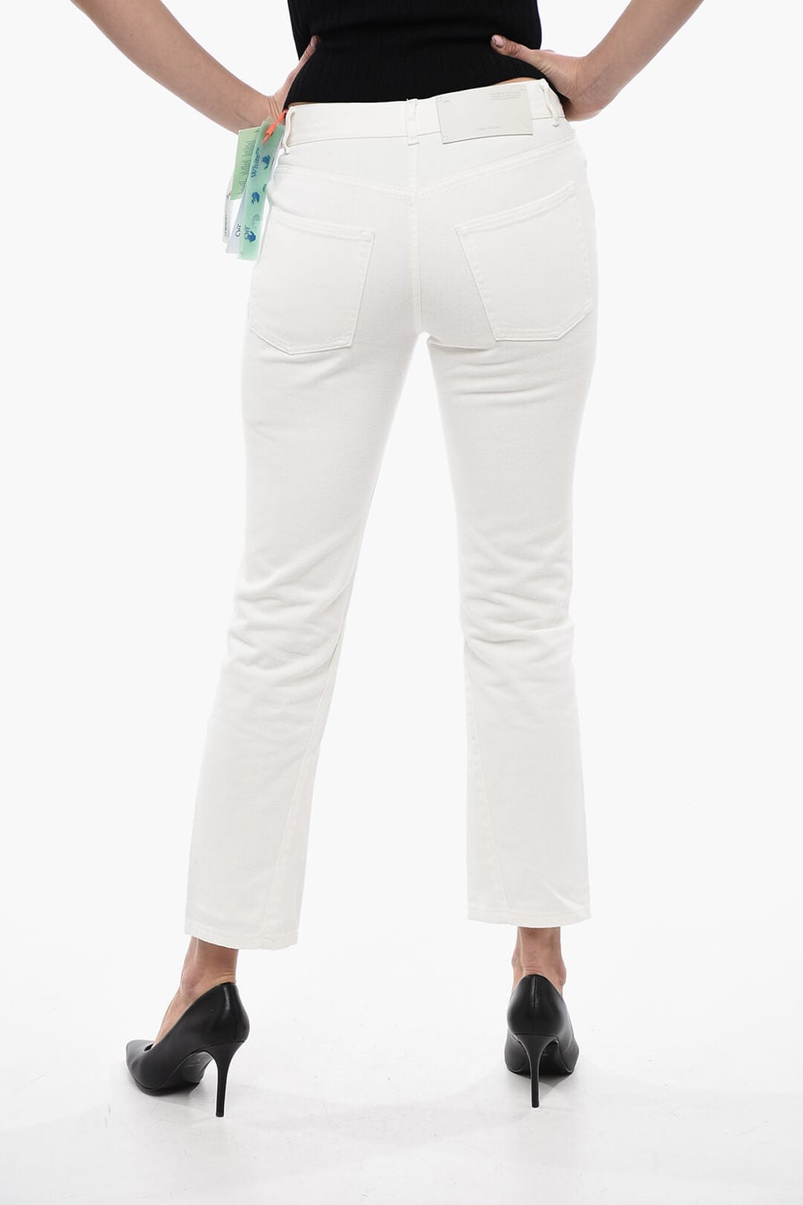 Off-White 2405~Jeans TWISTED Straight-Fit 18 cm, view 2