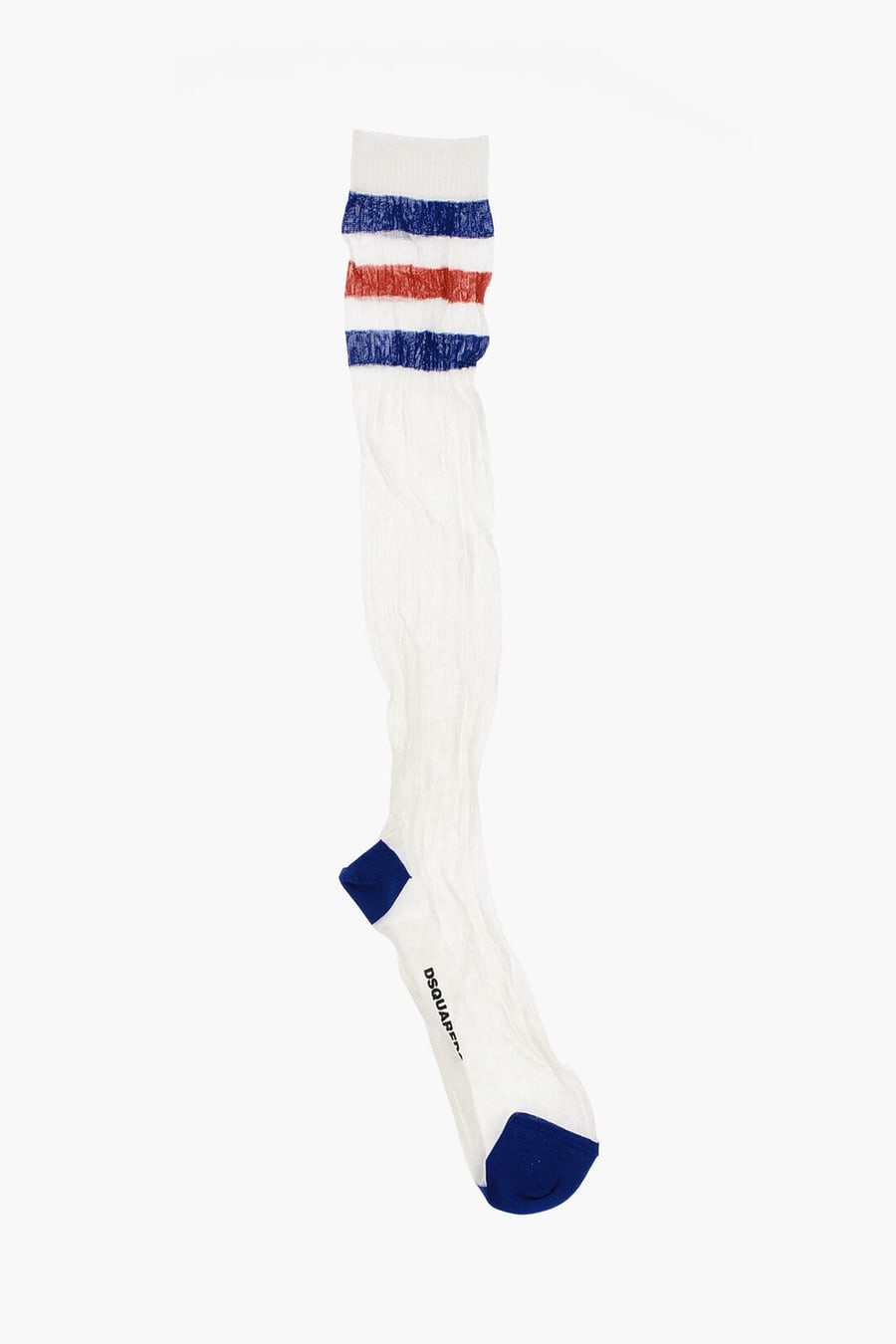 Dsquared2 2405~Long Solid-Color Socks with Embroidery