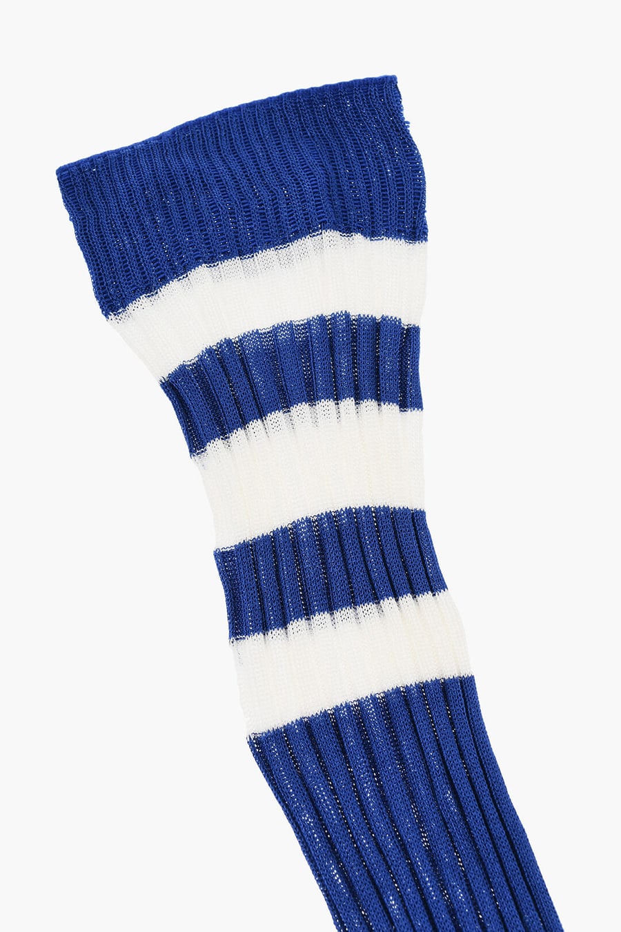 Dsquared2 2405~Long Two-Tone Ribbed Socks, view 3