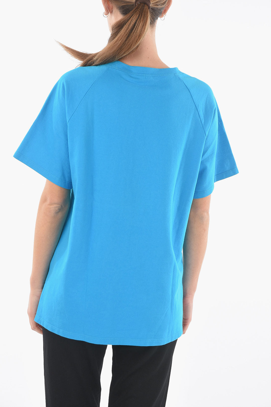 Woolrich 2405~Maxi Crewneck T-shirt with Monogram Patch, view 2