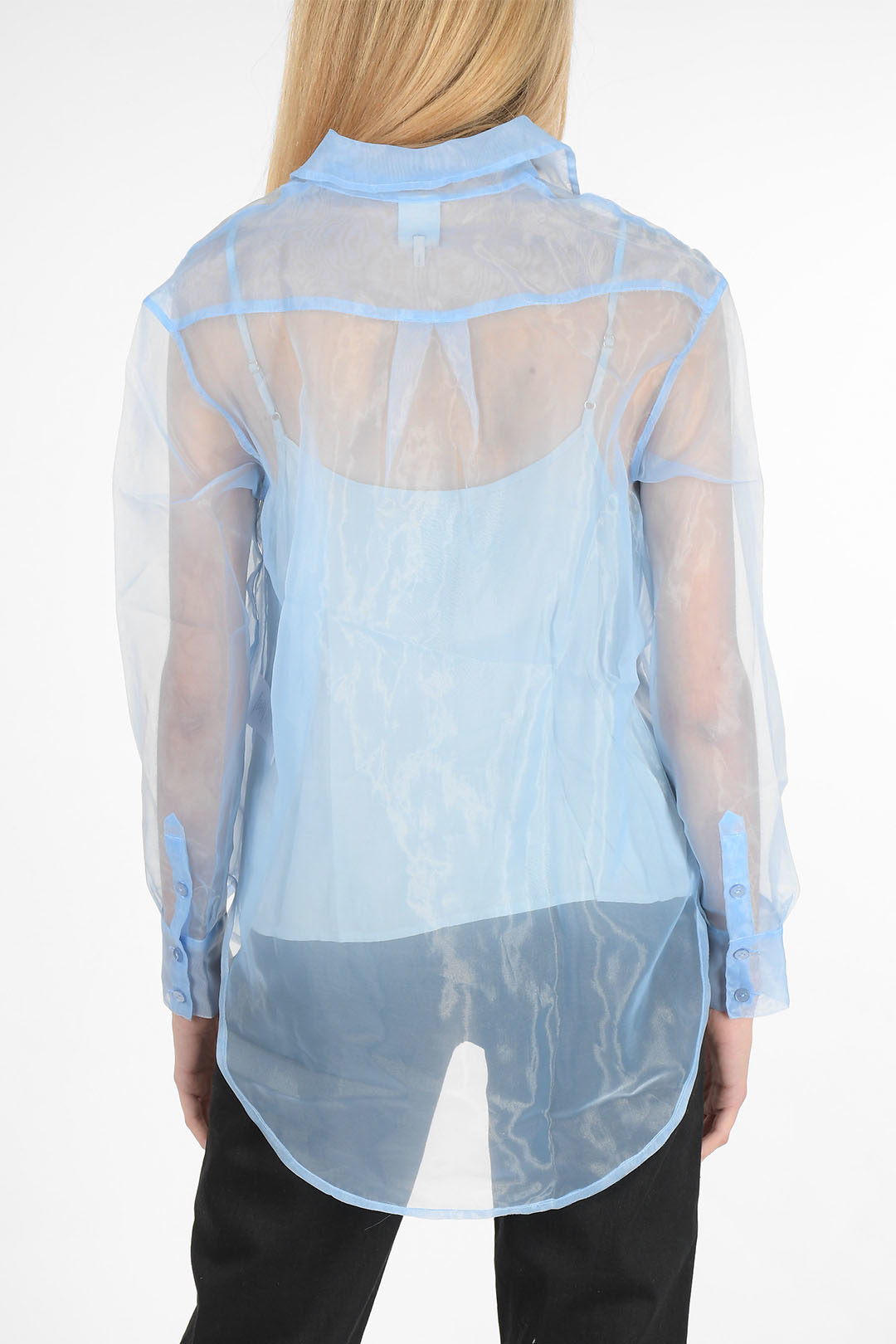Baum und Pferdgarten 2405~Organza Shirt MINTY Classic Collar, view 2