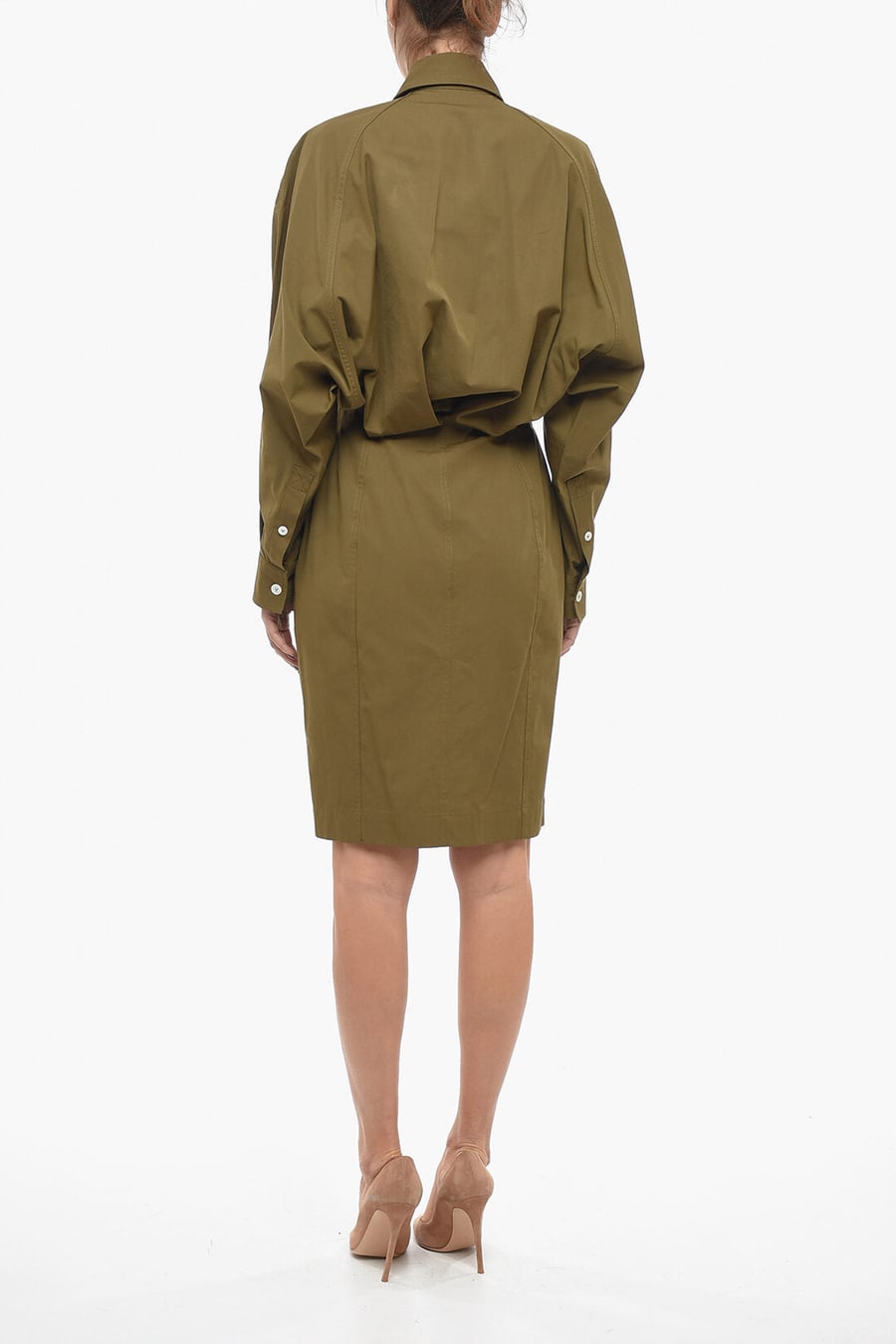 Bottega Veneta 2405~Oversized-Fit Shirt Dress, view 2