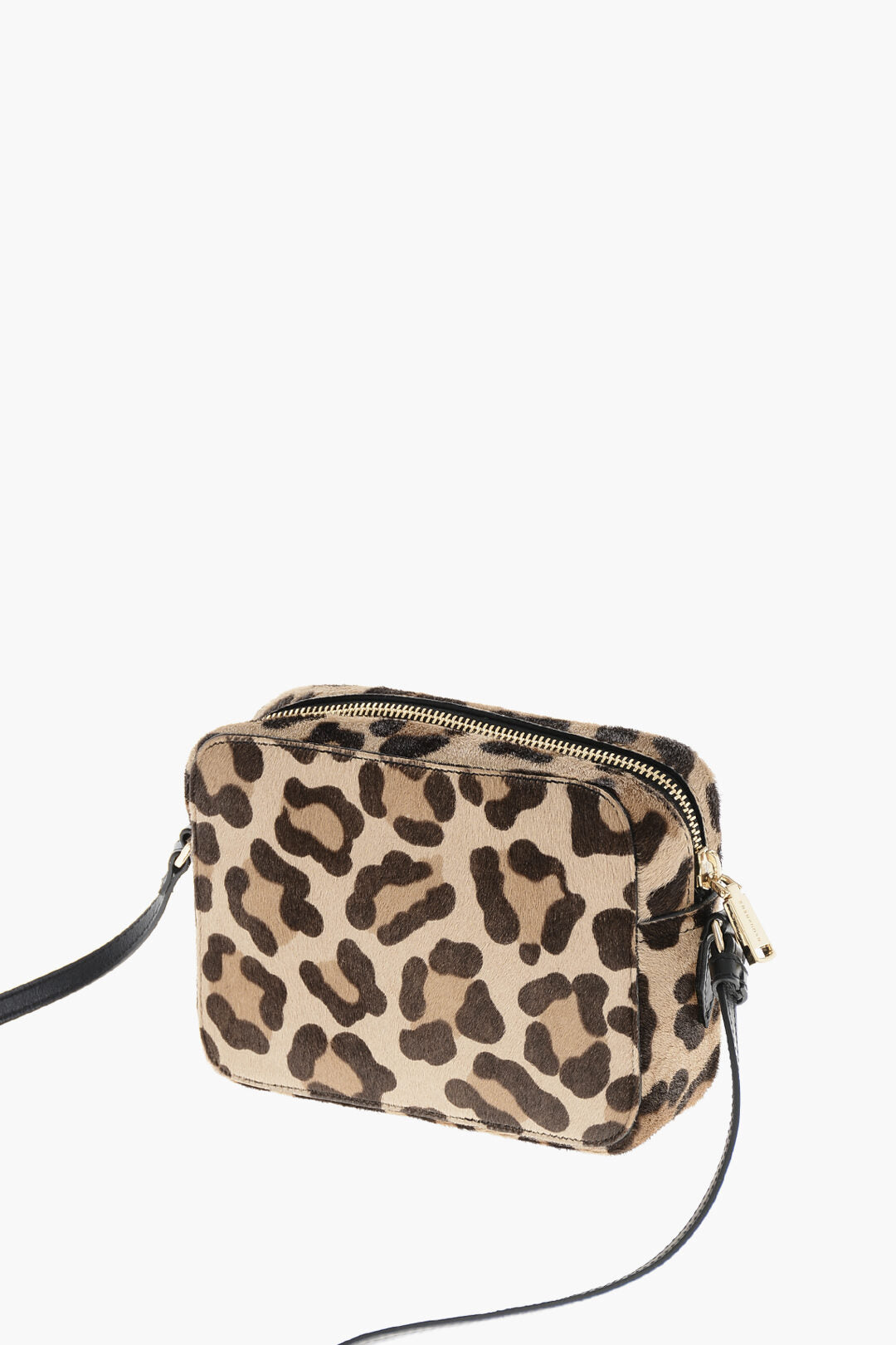 Dsquared2 2405~Pony-Hair Shoulder Bag With Animalier Print, view 2