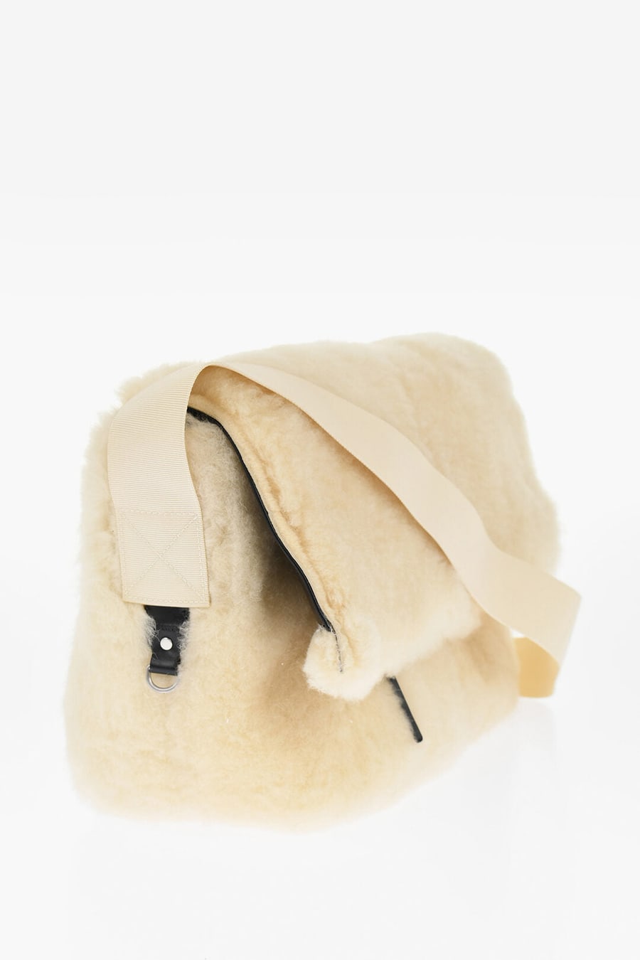 Jil Sander 2405~Shearling Shoulder Bag UTILITY, view 2