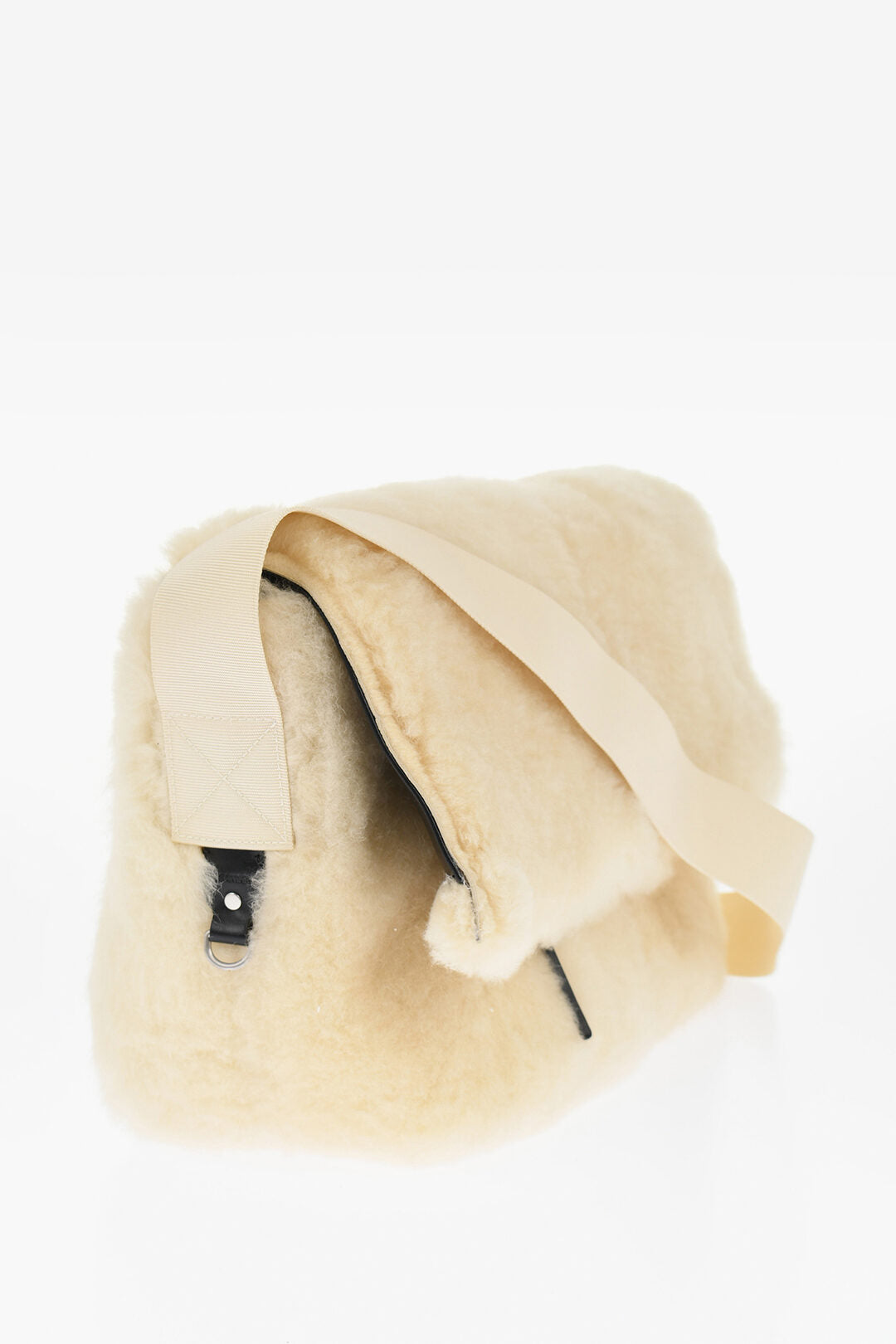 Jil Sander 2405~Shearling Shoulder Bag UTILITY, view 2