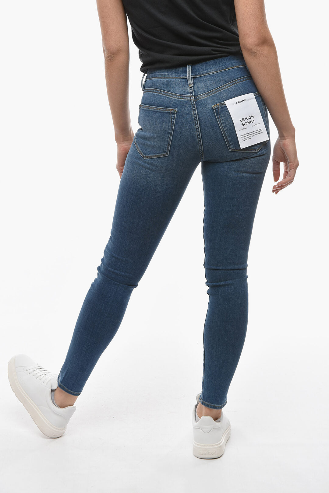 Frame 2405~Skinny Fit High-Rise Jeans 12cm
