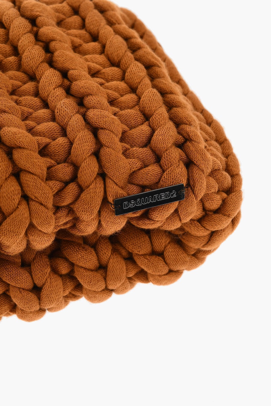 Dsquared2 2405~Solid Cotton Knit Beanie, view 2