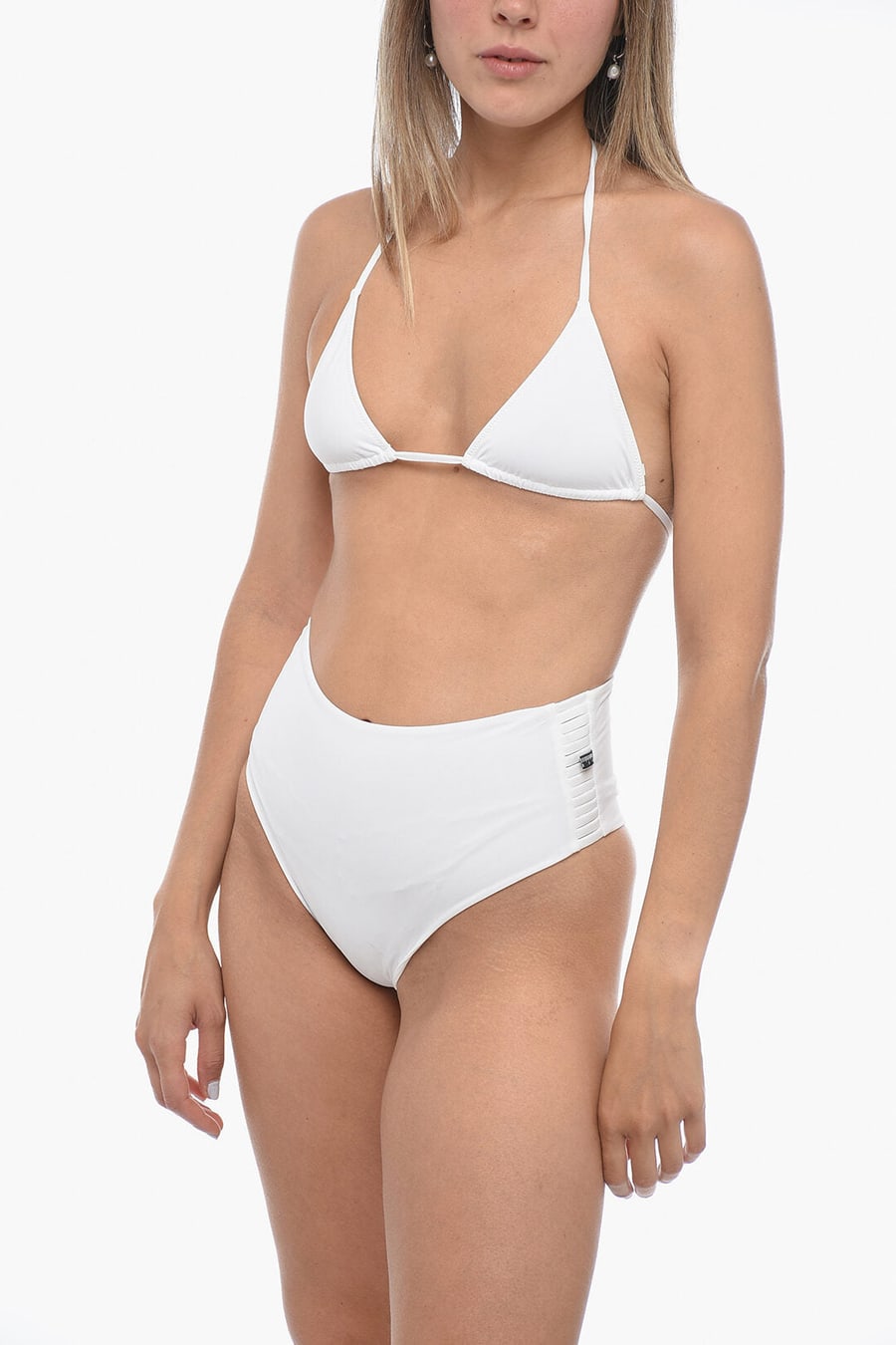Elisabetta Sammarco 2405~Solid-Color Triangle Bikini with High Cut