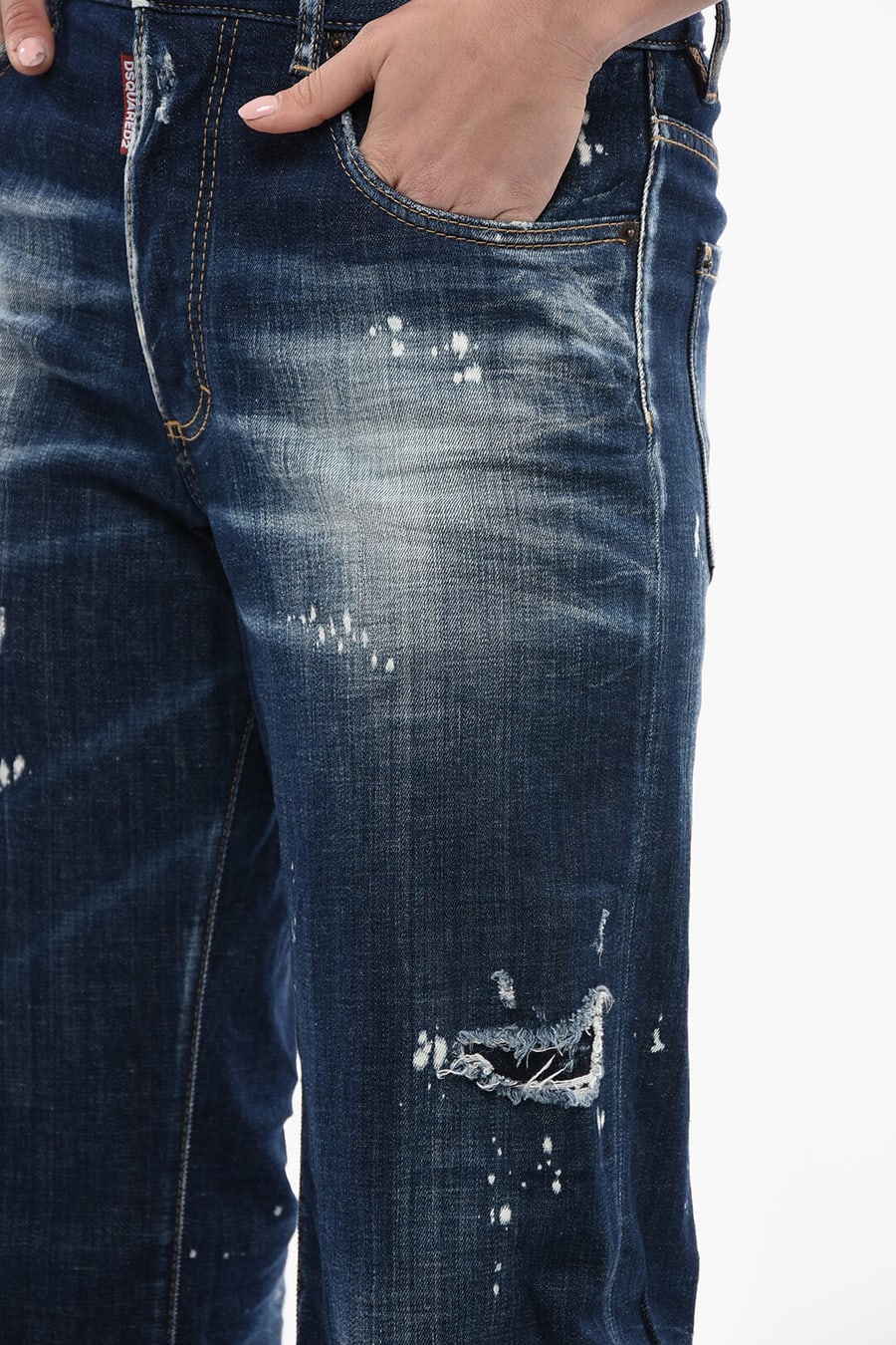 Dsquared2 2405~Straight-Fit Jeans SAN DIEGO with 23cm Vintage Effect, view 3