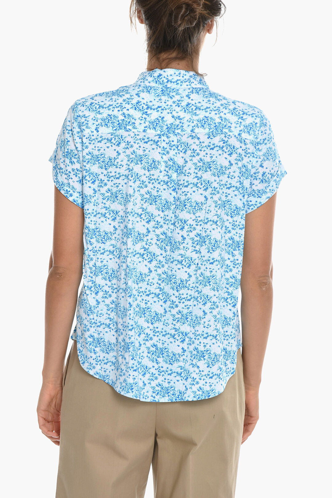 Samsoe Samsoe 2405~Two-Tone Printed Shirt MAJAN, view 2