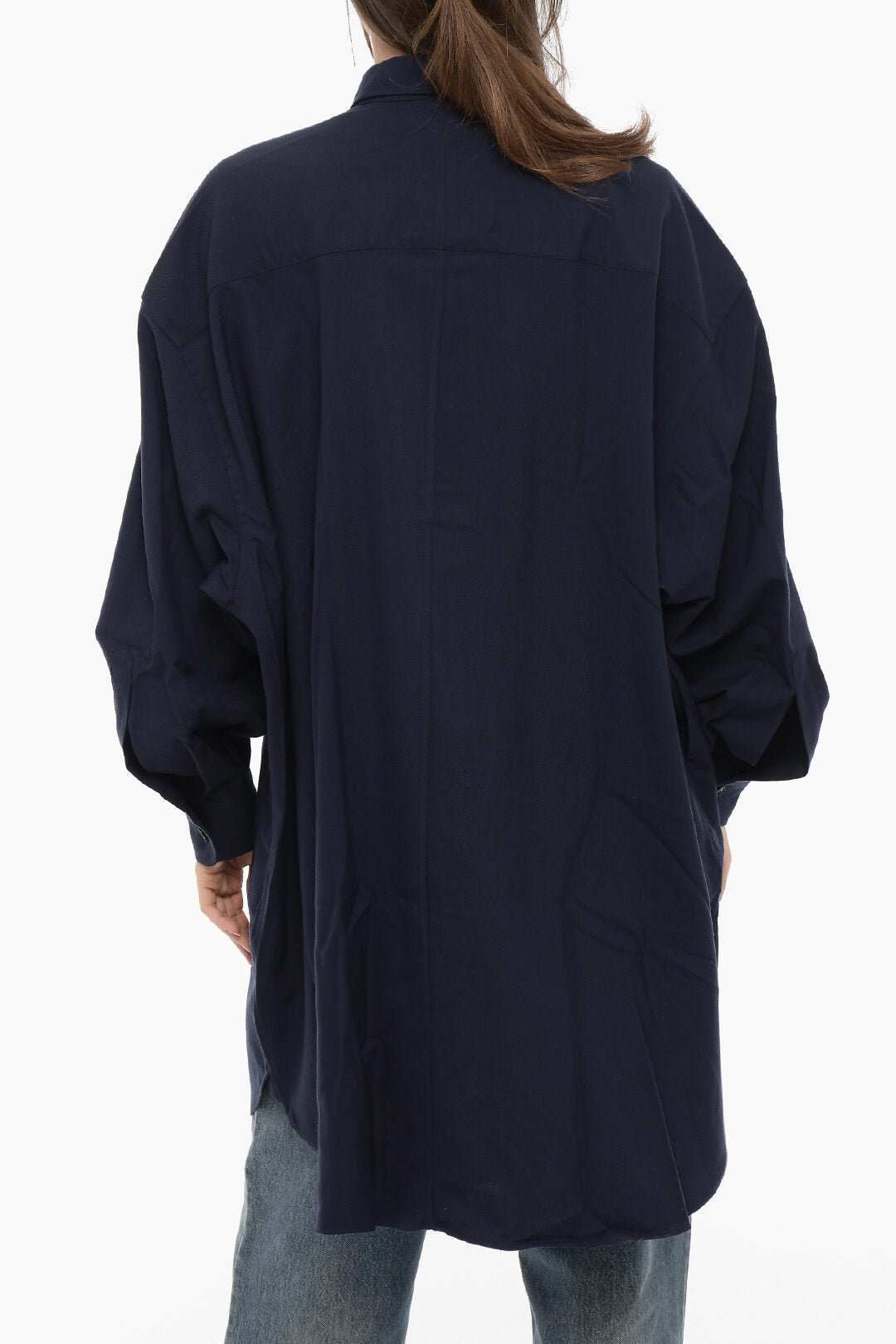 Destin 2405~Wool Coat LINDA with Hidden Buttoning, view 2