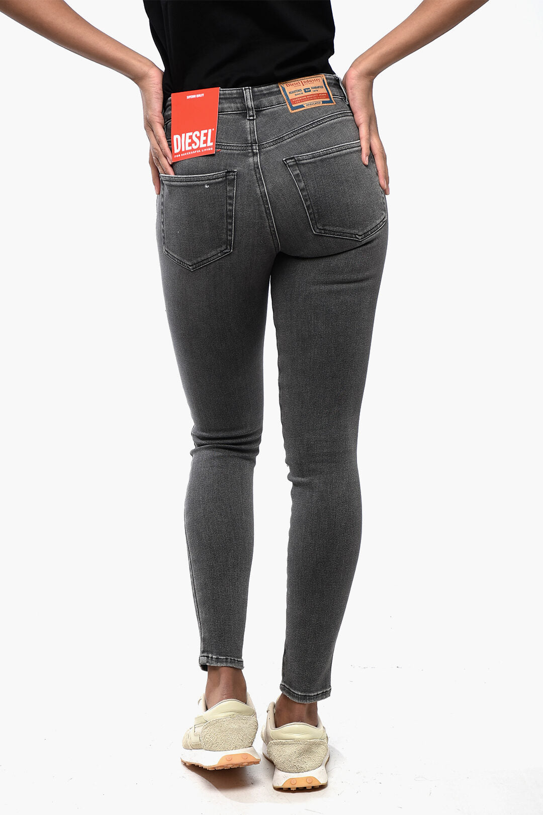 Diesel 2470~2017 Super Skinny-Fit Jeans SLANDY 12cm L.32, view 2