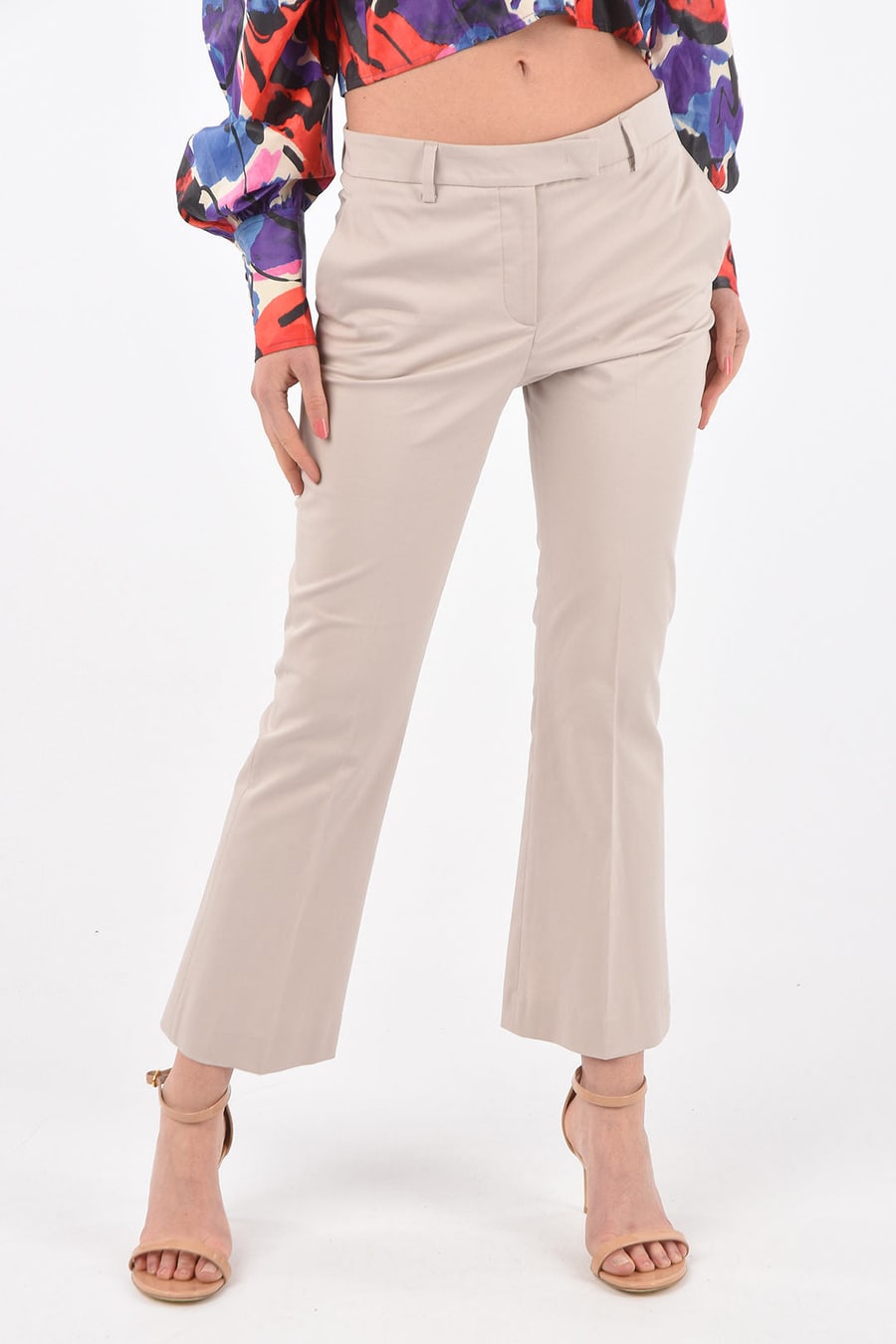 Quelle2 2470~Bootcut Pants NELLIE C with Concealed Closure
