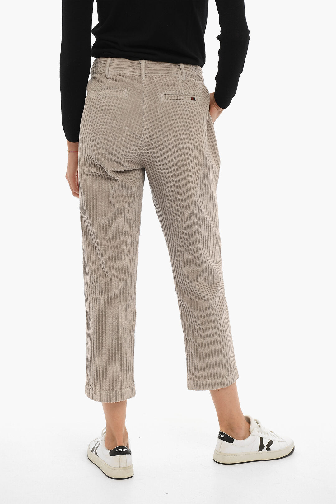 Woolrich 2470~Ribbed-Velour Trousers with 4 Pockets, view 2