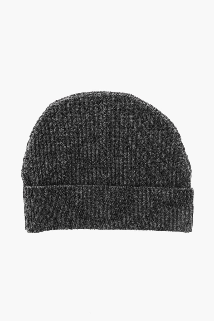 Etro 2470~Wool-Blend Ribbed Beanie with Embroidered Logo, view 3