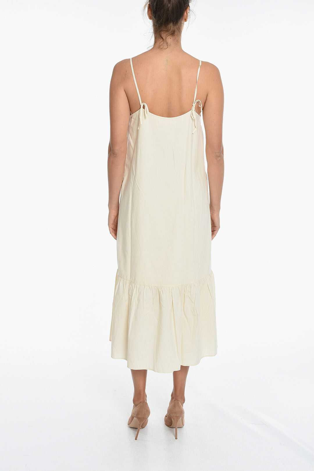 Samsoe Samsoe 2500~Cotton-Blend Maxi Dress SARASA
