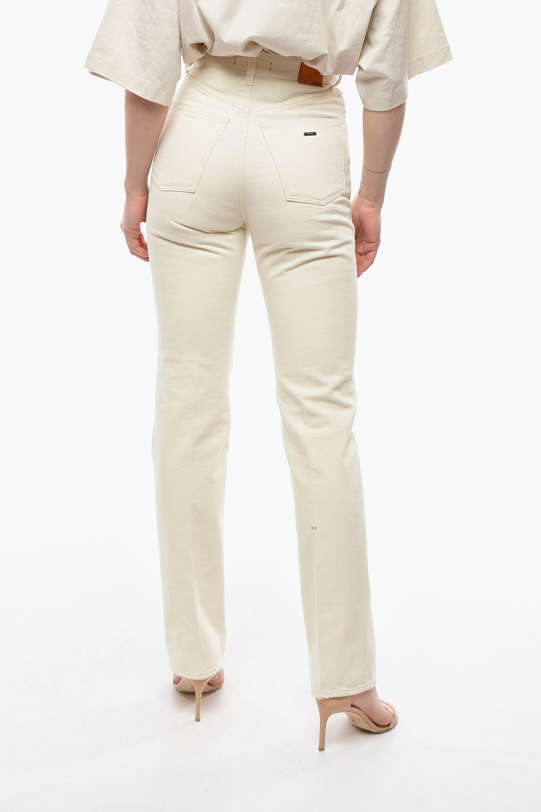 Made in Tomboy 2500~Five-Pocket Jeans ERICA with Tone-on-Tone Buttons 21cm, view 2