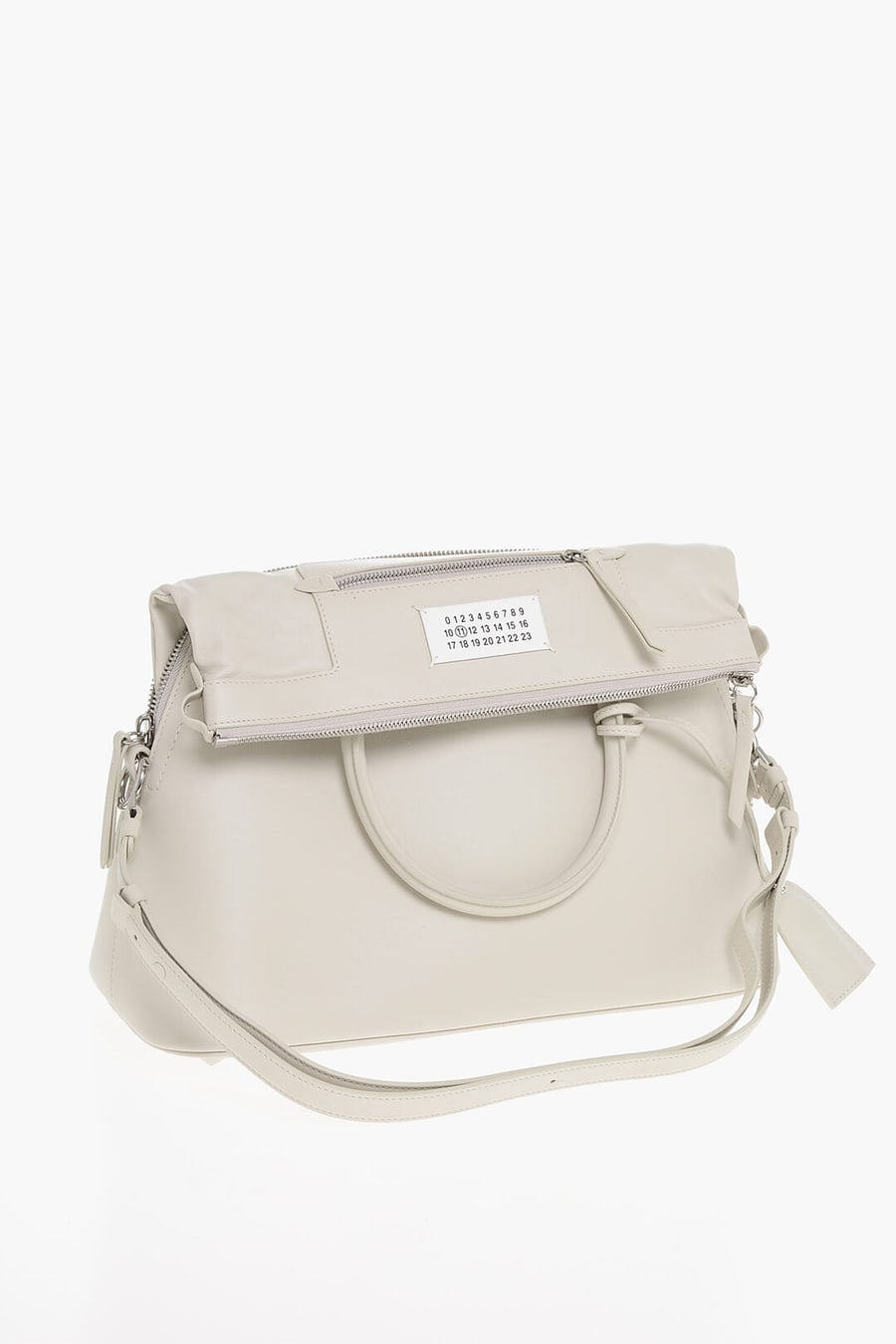 Maison Margiela 2500~MM11 Leather Tote Bag 5AC with Removable Strap, view 3