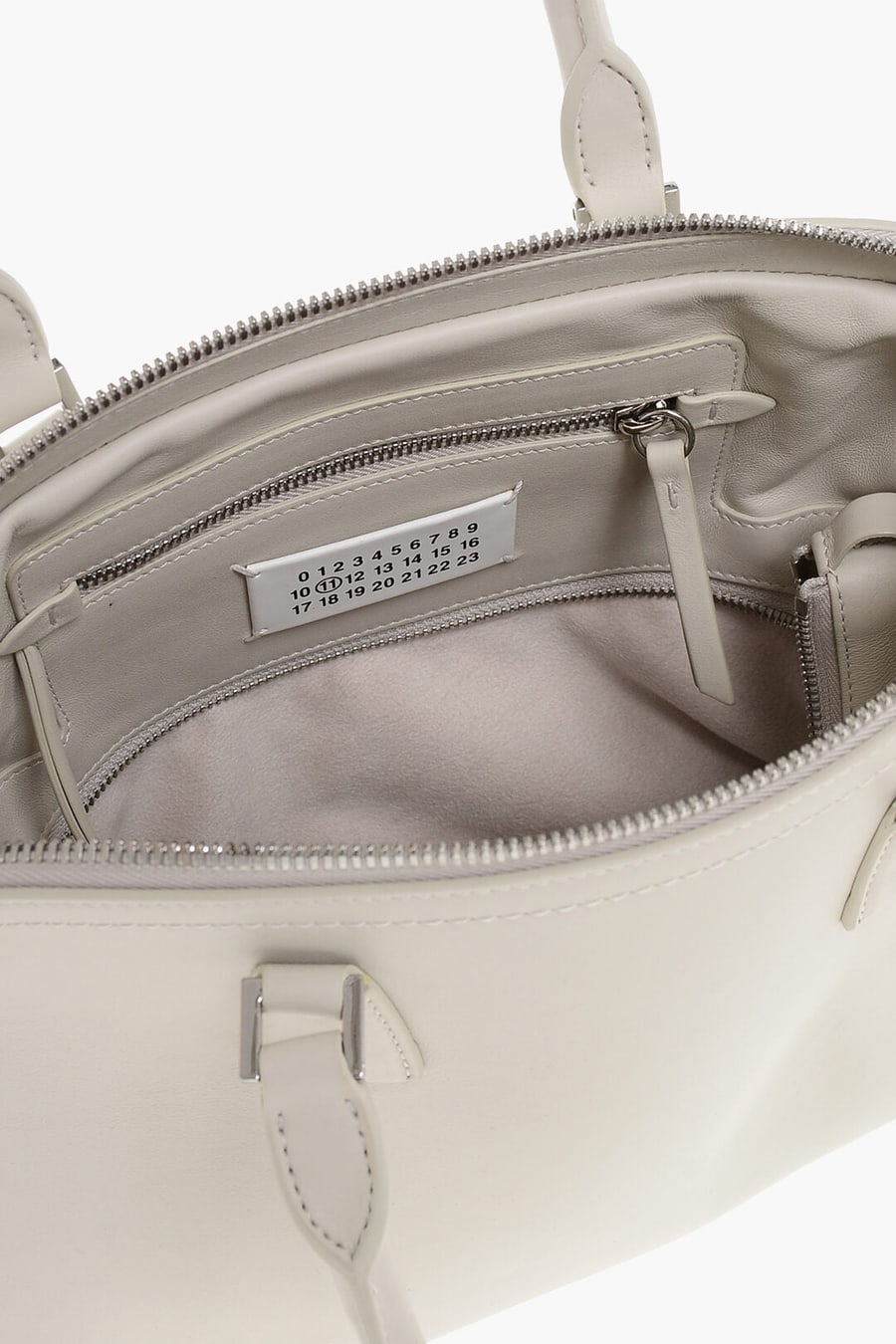Maison Margiela 2500~MM11 Leather Tote Bag 5AC with Removable Strap, view 5