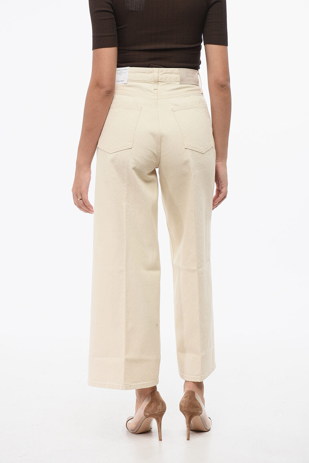 Calvin Klein 2500~Slim-Fit Jeans with Wide Leg 29cm, view 2