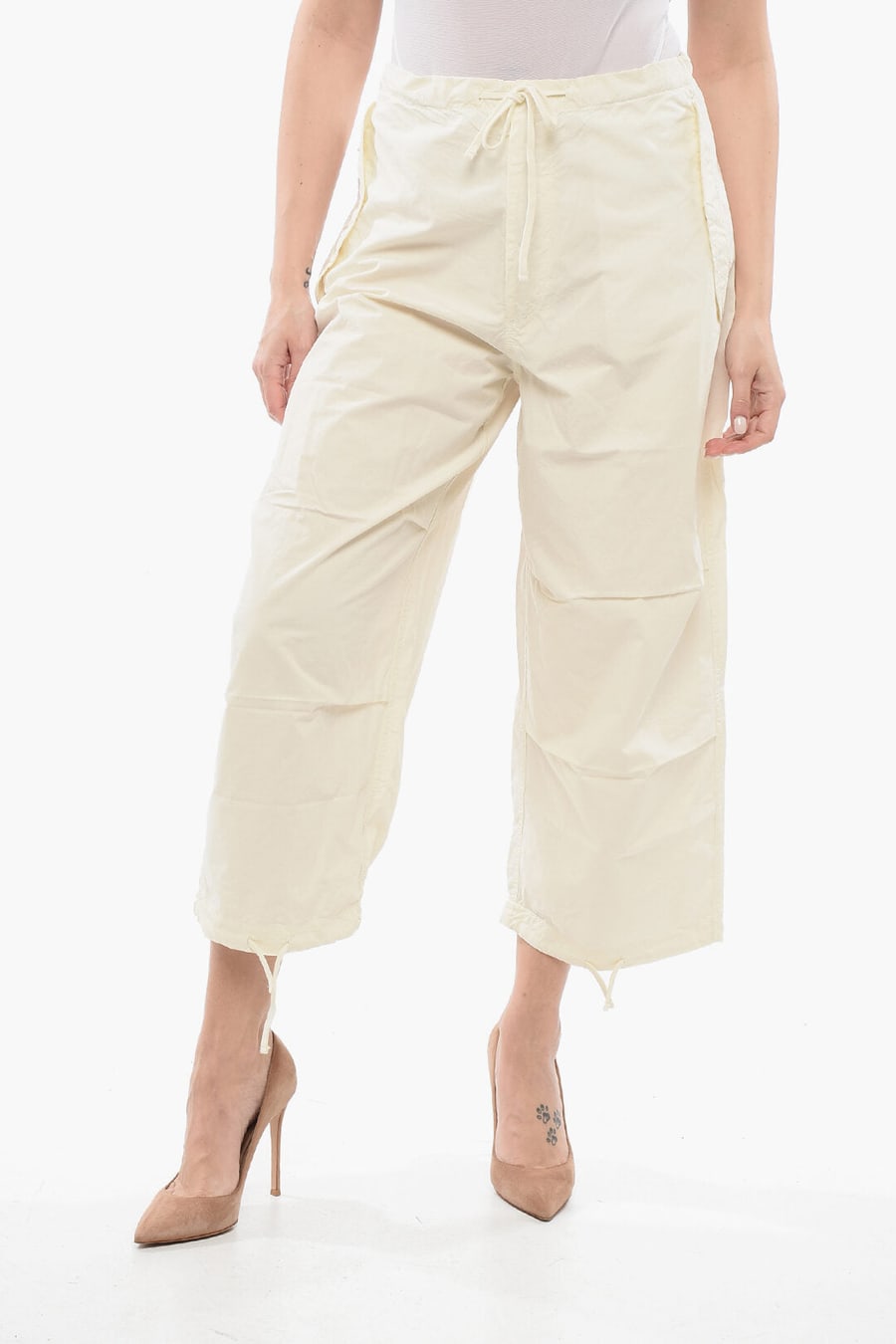 Autry 2500~Solid Nylon Trousers with Adjustable Ankle