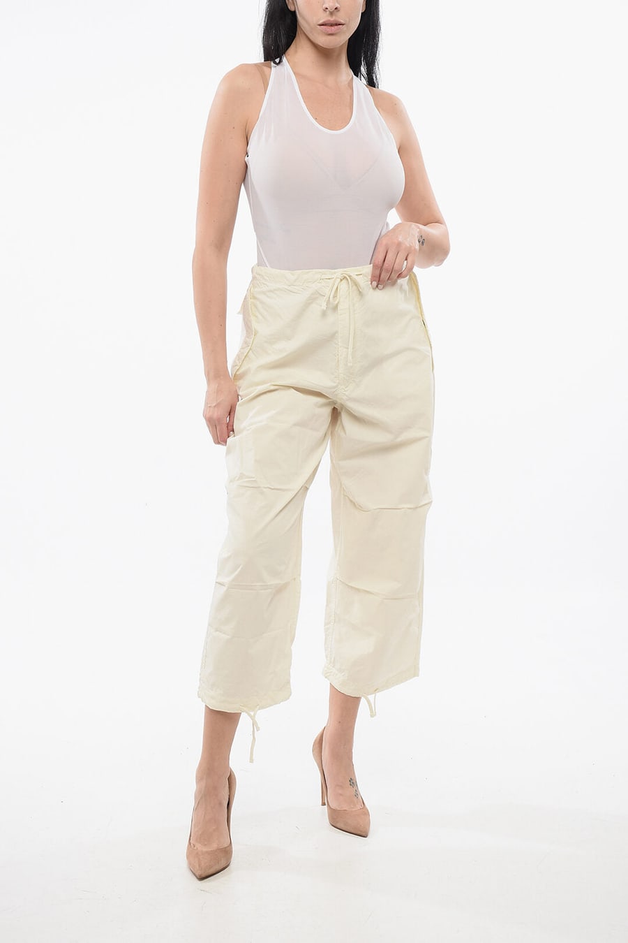 Autry 2500~Solid Nylon Trousers with Adjustable Ankle, view 4