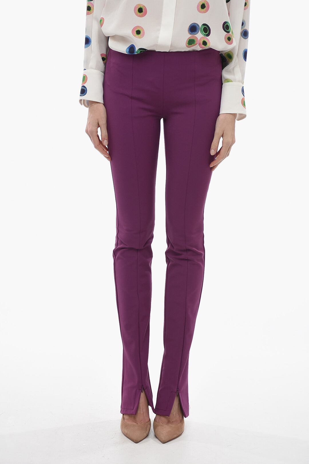 Sportmax 2550~Bootcut TORRE Trousers with Skinny Fit