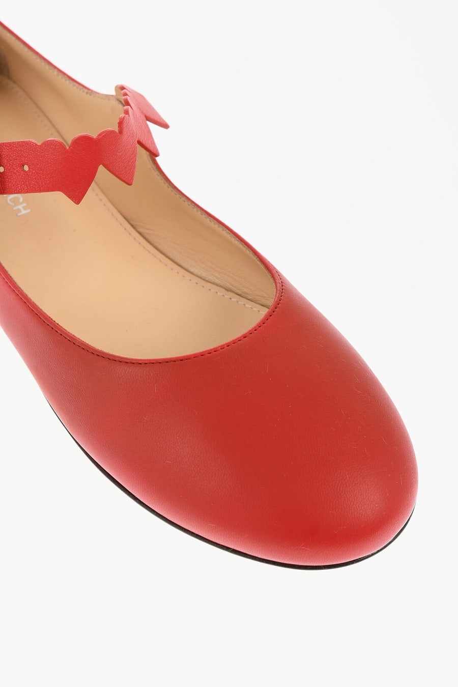Mach&Mach 2550~Leather Mary Jane Ballet Flats PETIT COEUR, view 4
