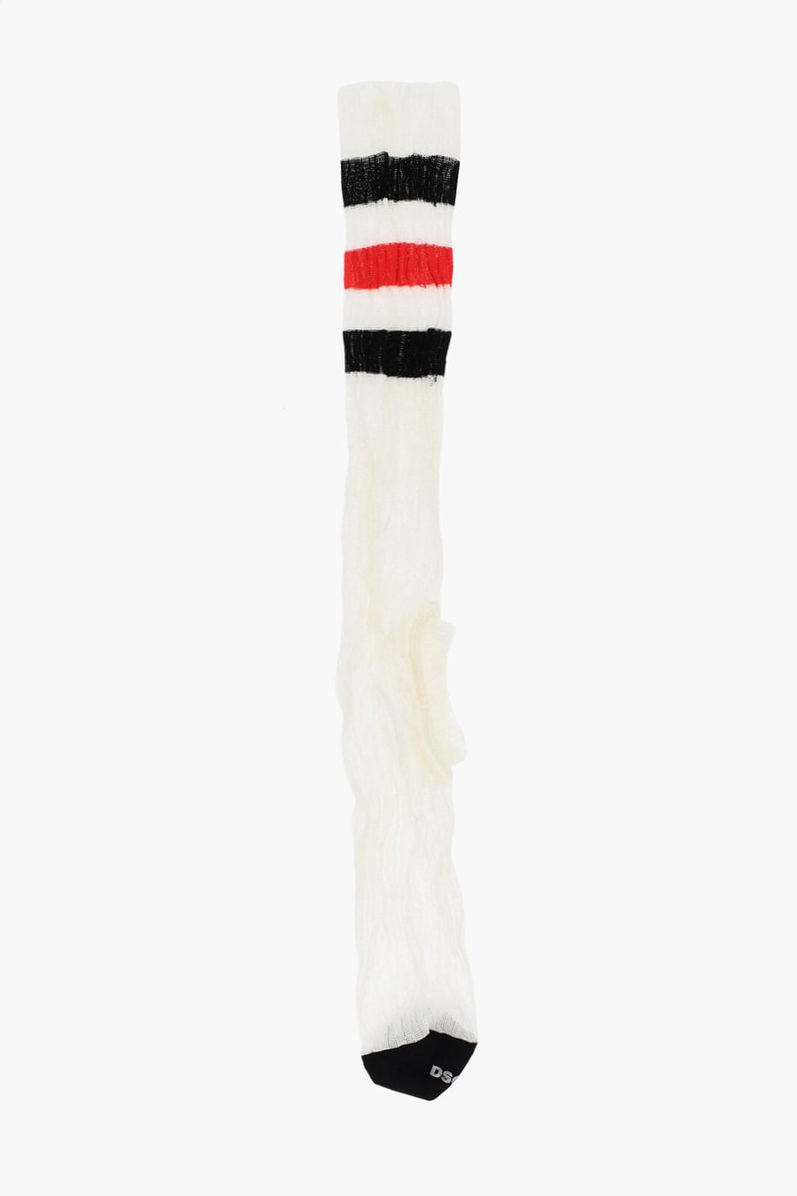 Dsquared2 2550~Long Tricolor Ribbed Socks