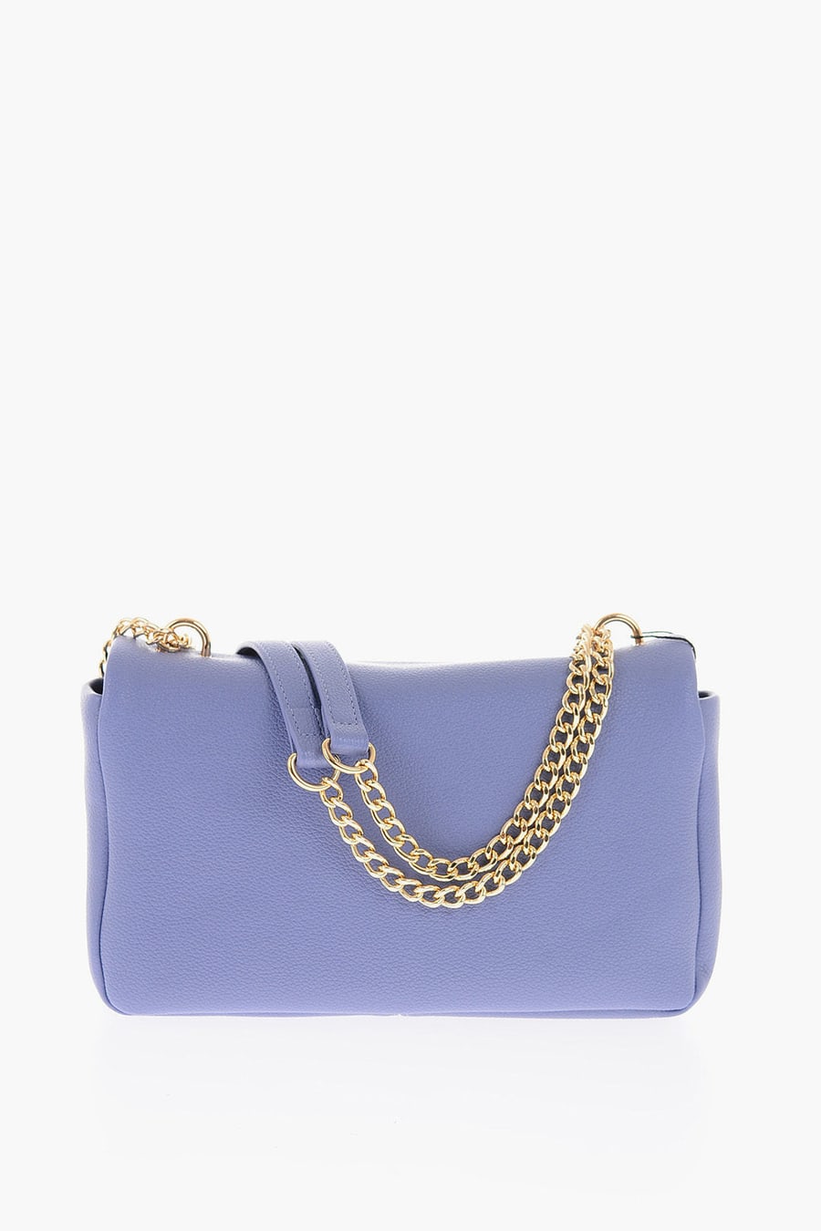 Moschino 2550~LOVE Pebbled Faux Leather Shoulder Bag with Gold Logo, view 2