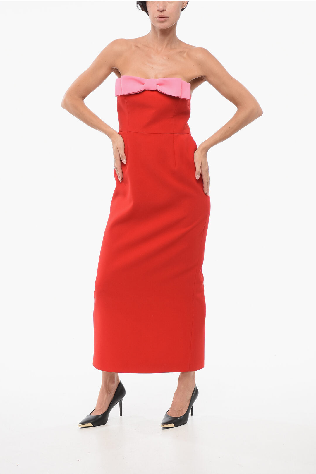 New Arrivals 2550~Off-the-shoulder Dress ELEA with Bow