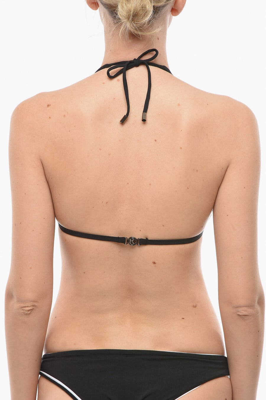Karl Lagerfeld 2550~Triangle Bikini Top With Cut-Out Details, view 3