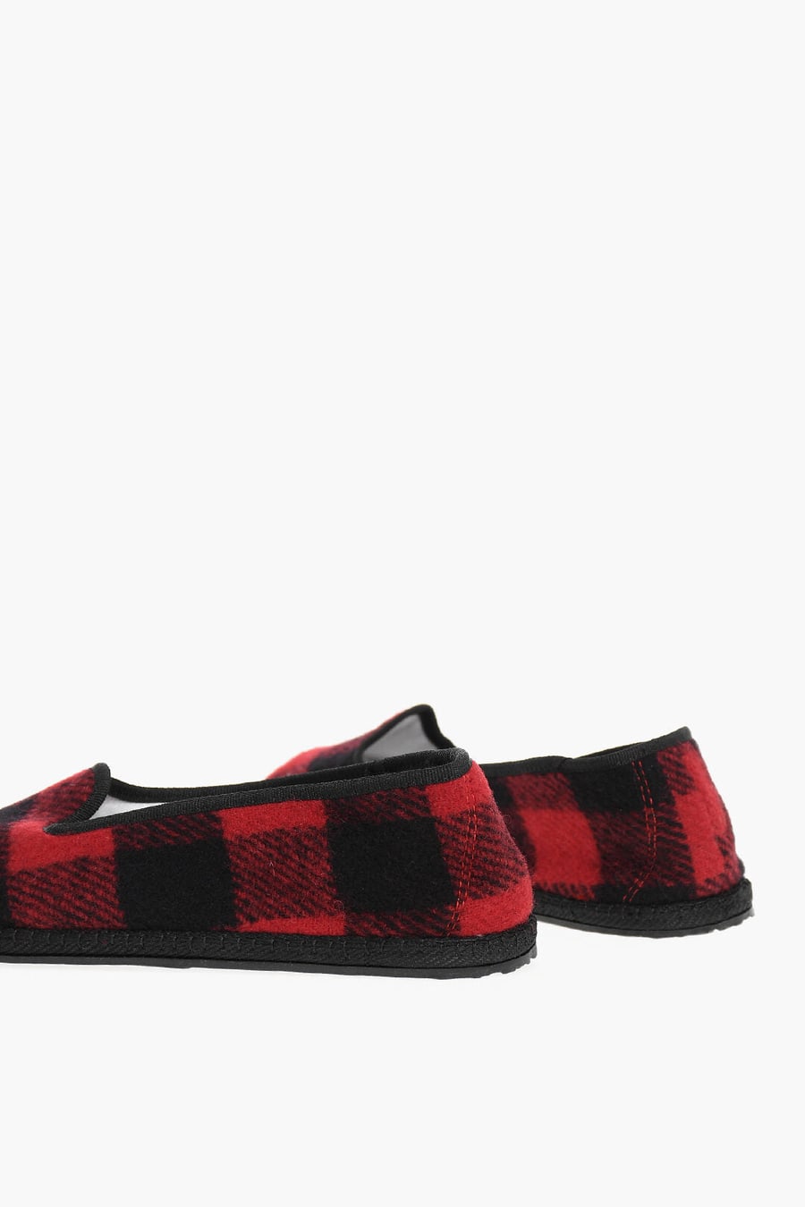 Vibi Venezia 2550~WOOLRICH Wool Ballet Flats Buffalo Check, view 2