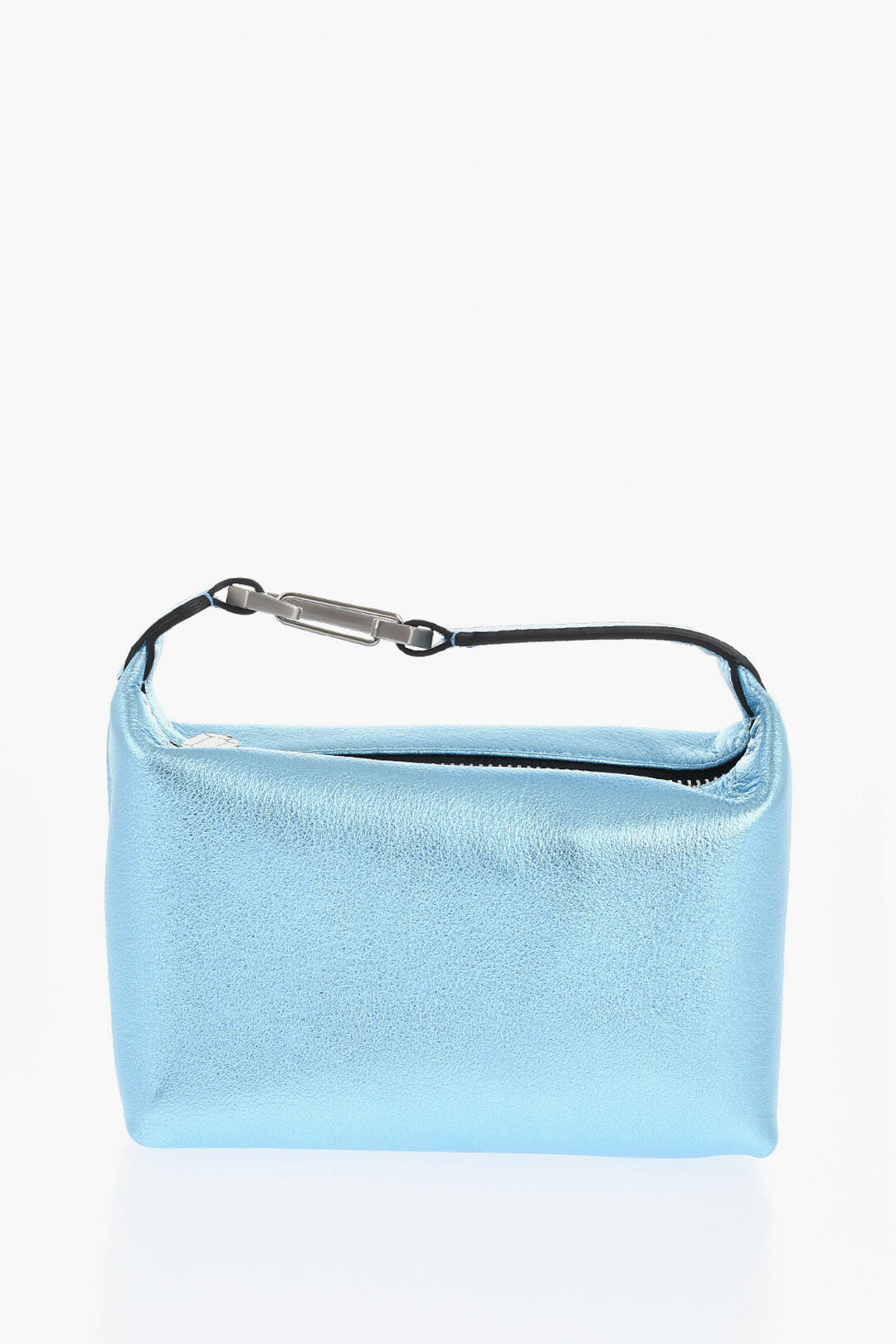Eéra 2750~Lamé Leather Handbag MOON with Lobster Clasp