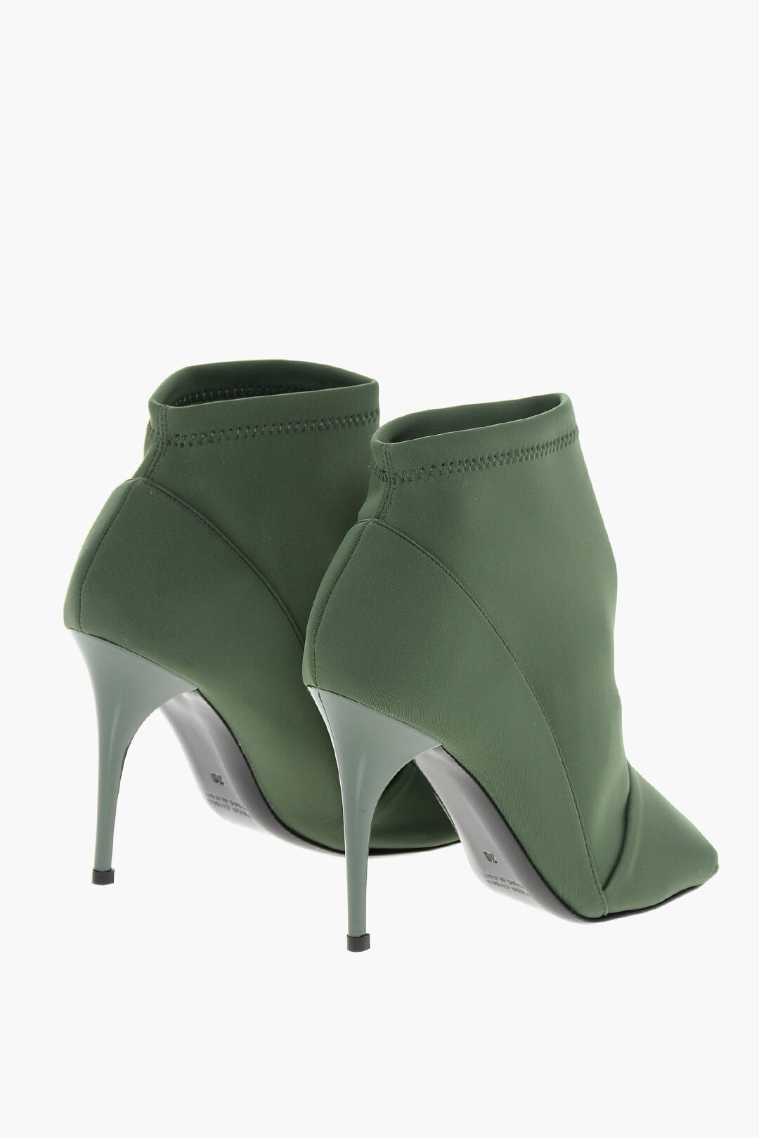 Bruno Frisoni 2850~Lycra Sock Ankle Boots with Open Toe Design 10cm, view 2