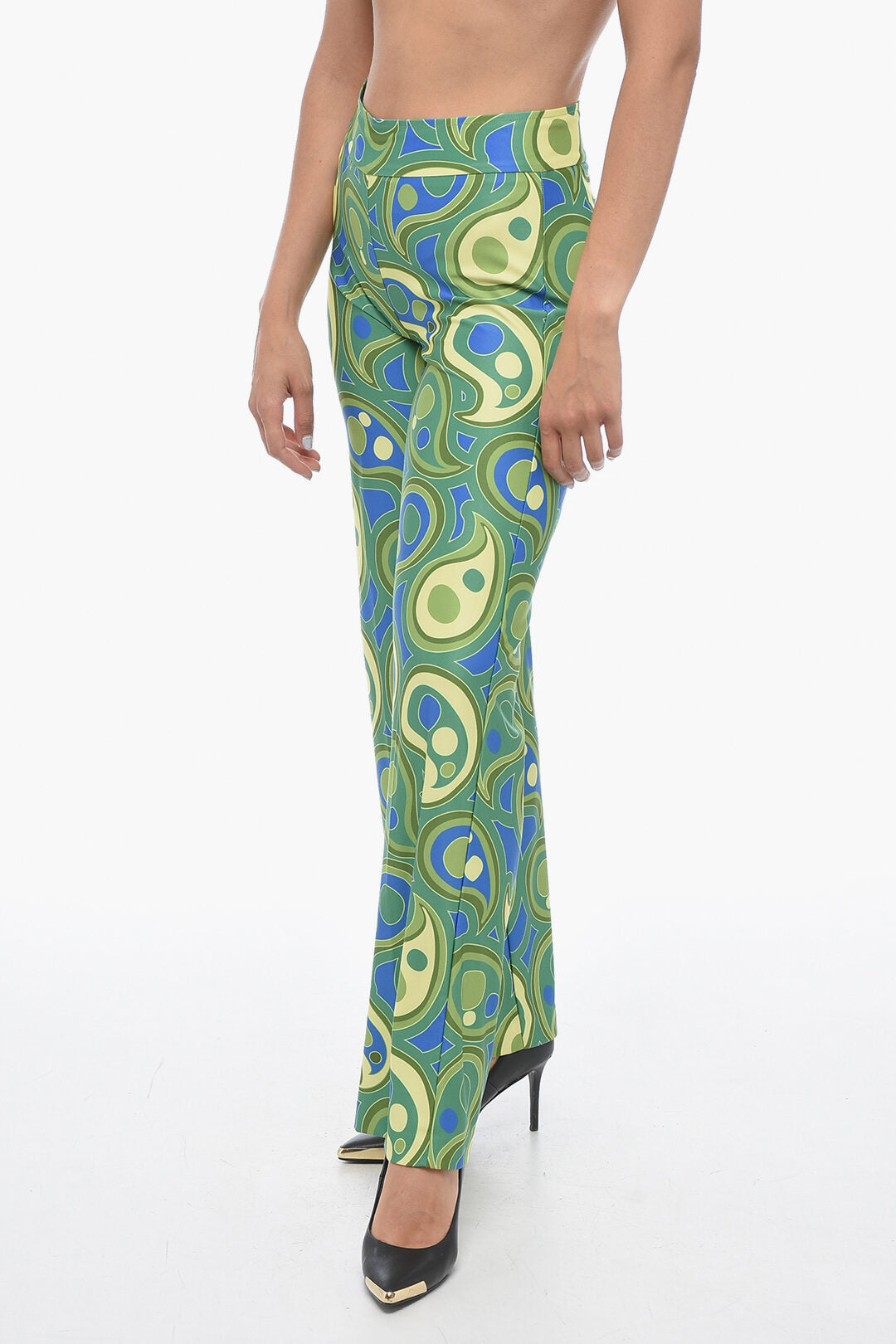 Avenue Montaigne 2850~Pants FLAVIA with Flared Leg