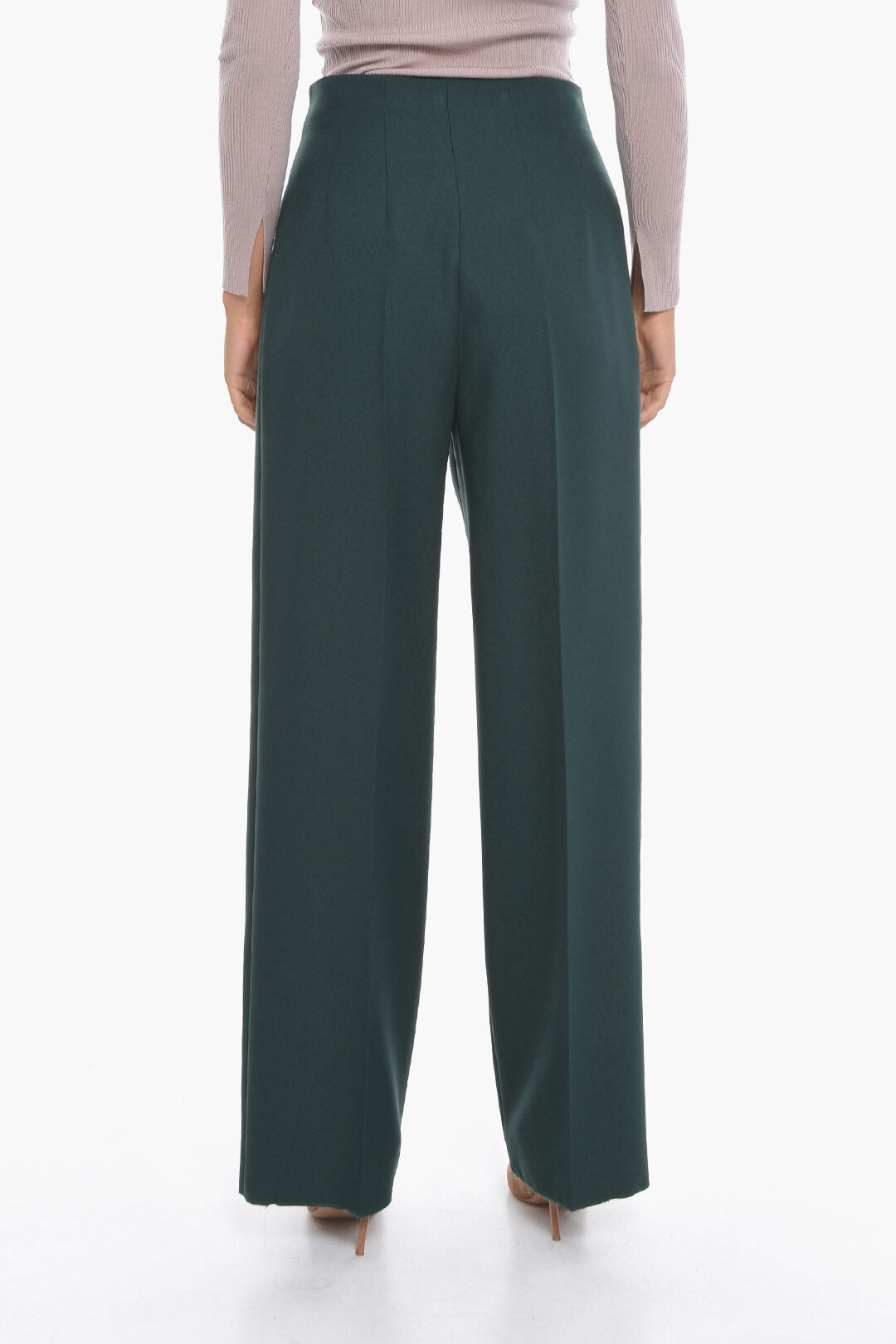 Super Blond 2850~Wide-Leg Pants with Pleats