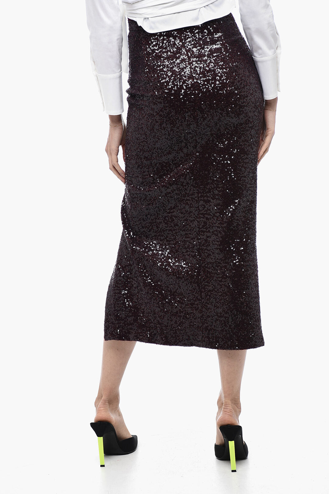 In The Mood For Love 2900~Sequin Skirt TILO with Front Slit, view 2