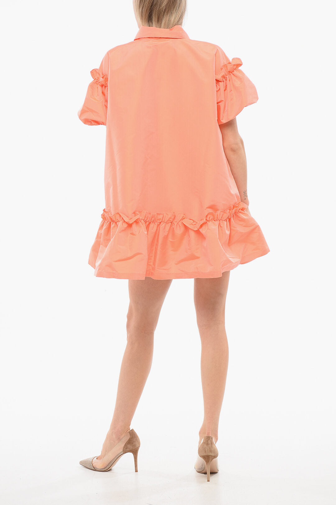 Viktor & Rolf 2950~Oversized Shirt Dress with Ruffle