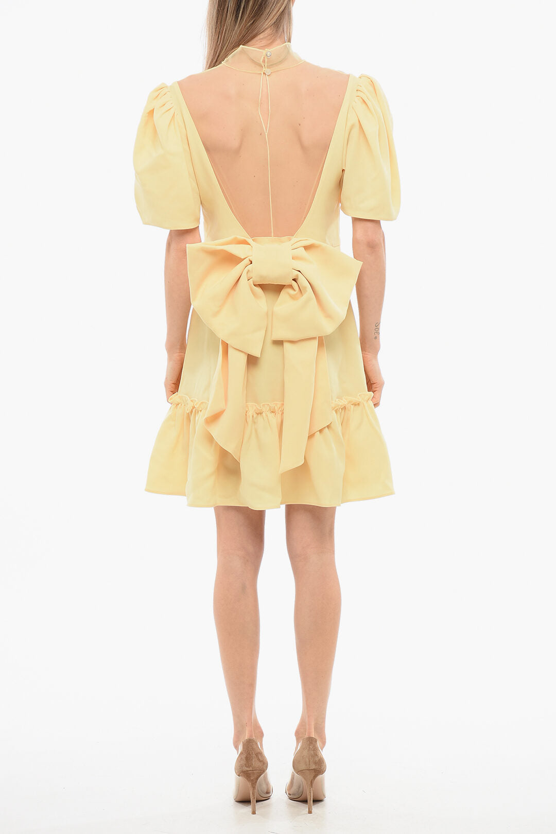 Viktor & Rolf 3000~Dress with Flounces KISS ME DARLING with Puff Sleeves