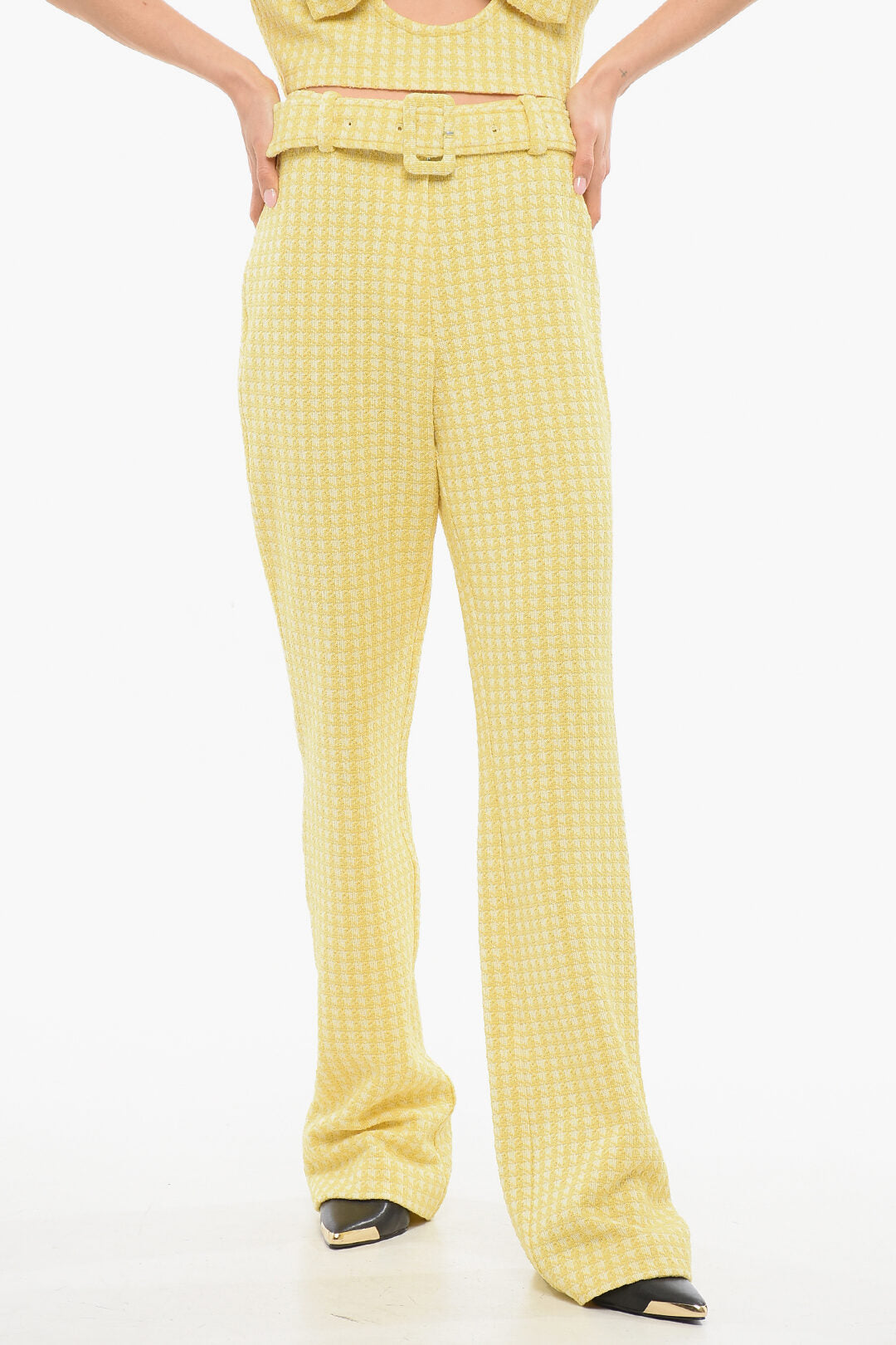 Viktor & Rolf 3000~Flared Pants 70S with Buckle