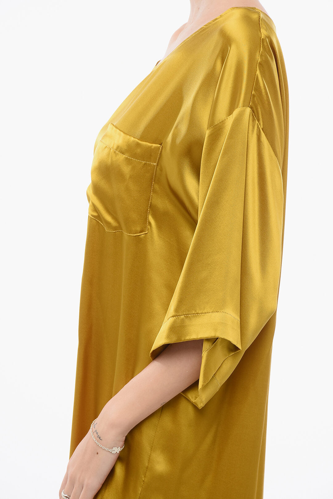 Stephan Janson 3000~Long Silk Dress, view 2