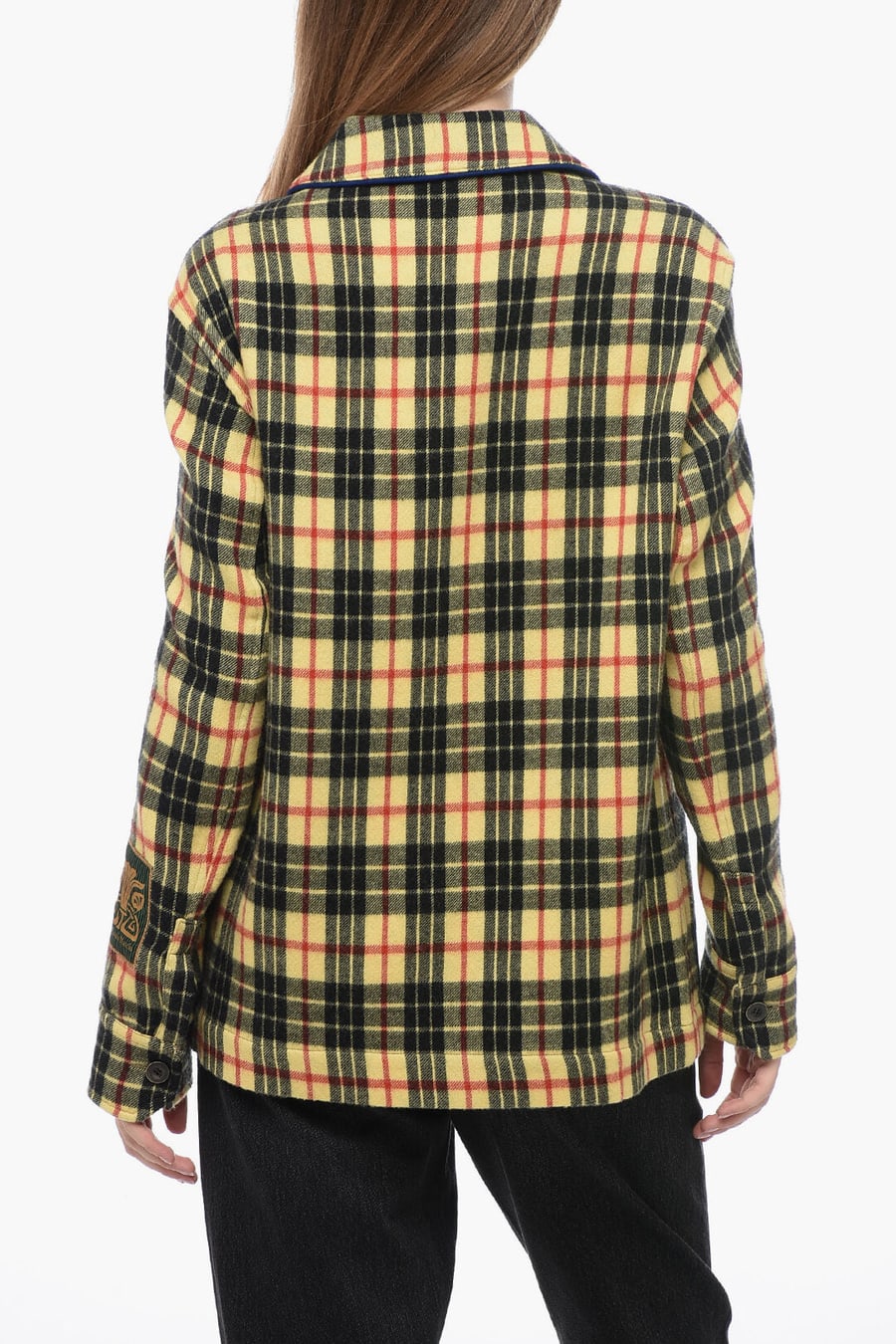 Pierre-Louis Mascia 3000~Tartan Wool Overshirt, view 2