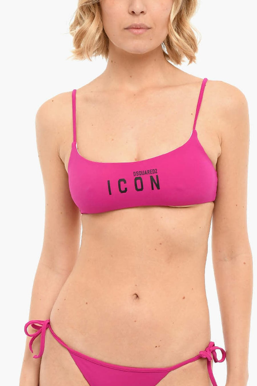 Dsquared2 3050~Bikini Top ICON with Print