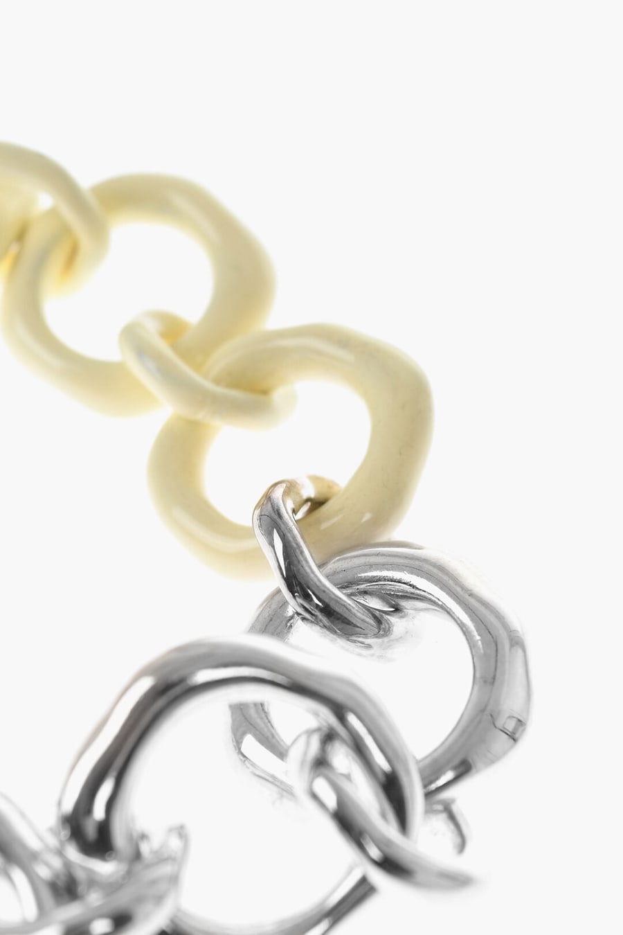 Jil Sander 3050~Enamelled Brass Chain Bracelet NEW LIGHTNESS, view 2