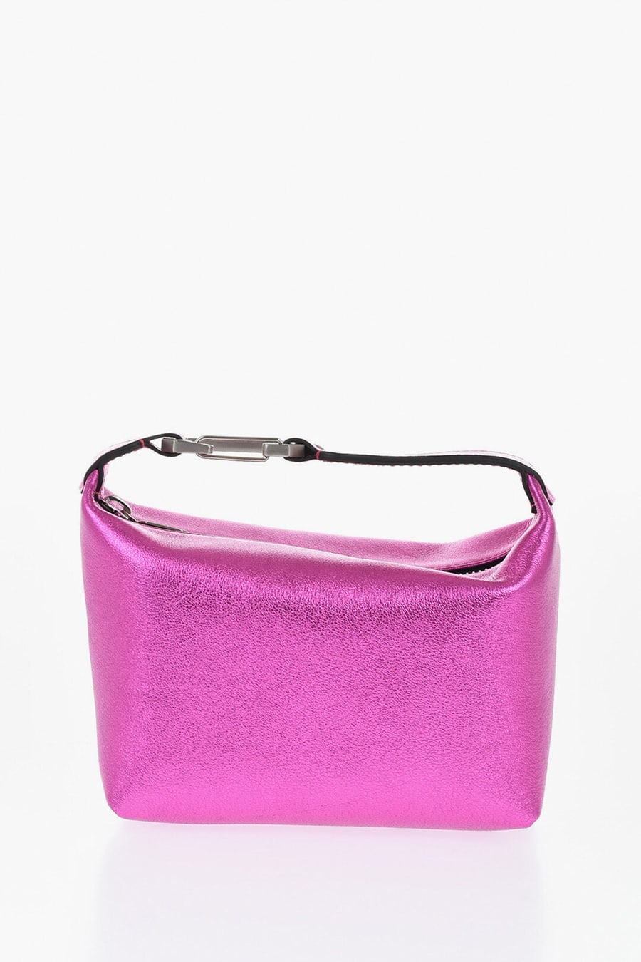 Eéra 3050~Lamé Leather Handbag MOON with Lobster Clasp