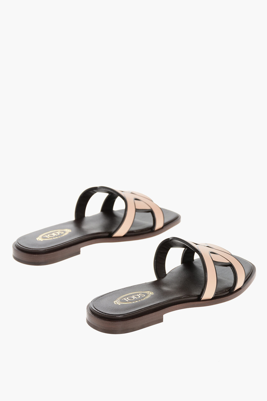 Tod's 3050~Leather Sandals MAXI CATENA with Leather Sole