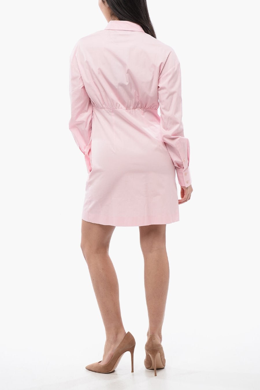 Dsquared2 3050~Poplin Blouse BIB with Side Zip